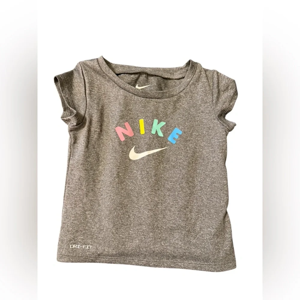 Nike Gray and Pink Kids Matching Set - Picture 3 of 8